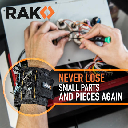 RAK Magnetic Wristband – Drop-Free Auto Repair Solution, Magnetic Wristband to Prevent Lost Fasteners