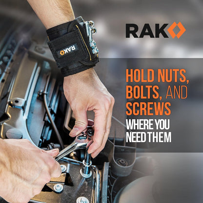 RAK Magnetic Wristband – Drop-Free Auto Repair Solution, Magnetic Wristband to Prevent Lost Fasteners