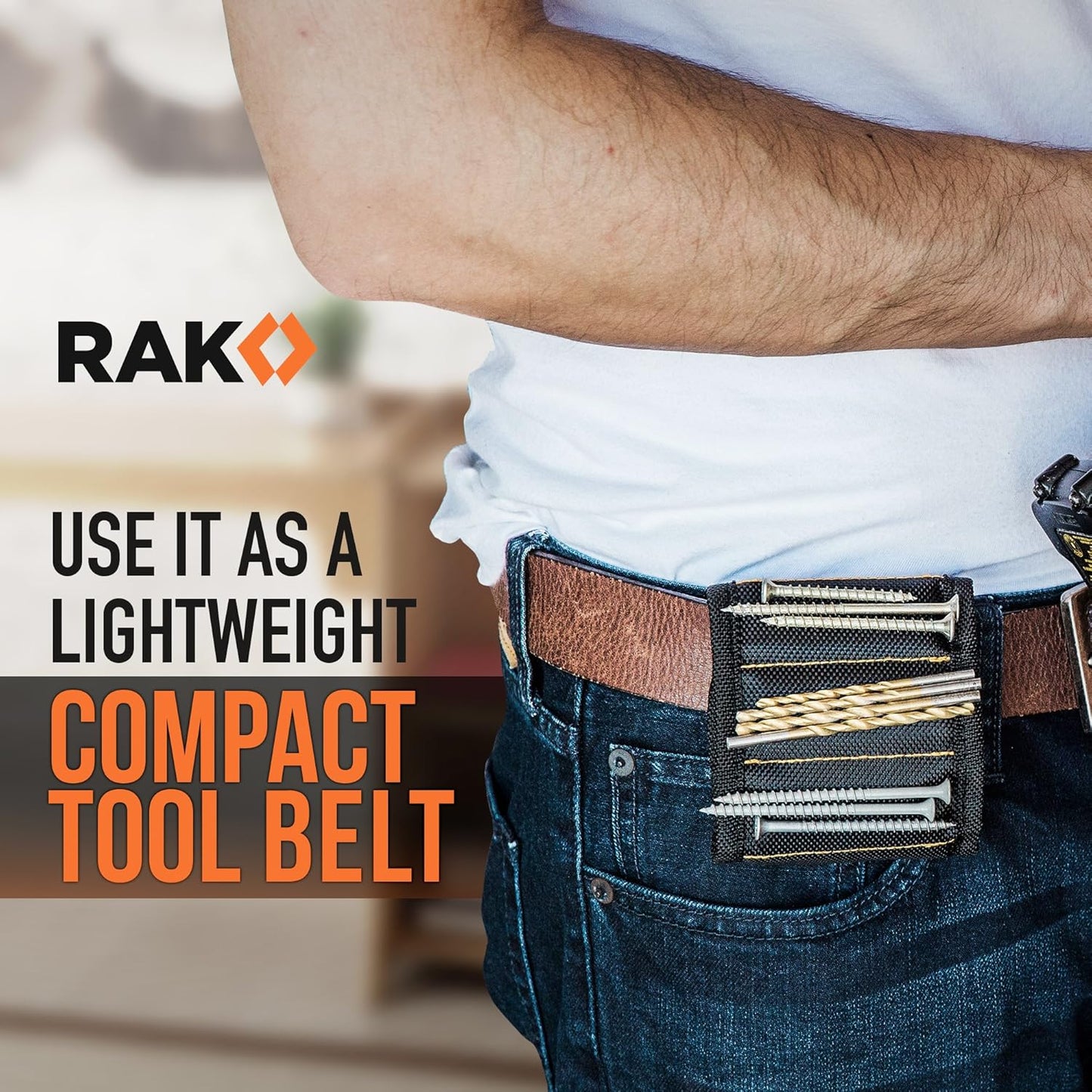 RAK Magnetic Wristband – Drop-Free Auto Repair Solution, Magnetic Wristband to Prevent Lost Fasteners