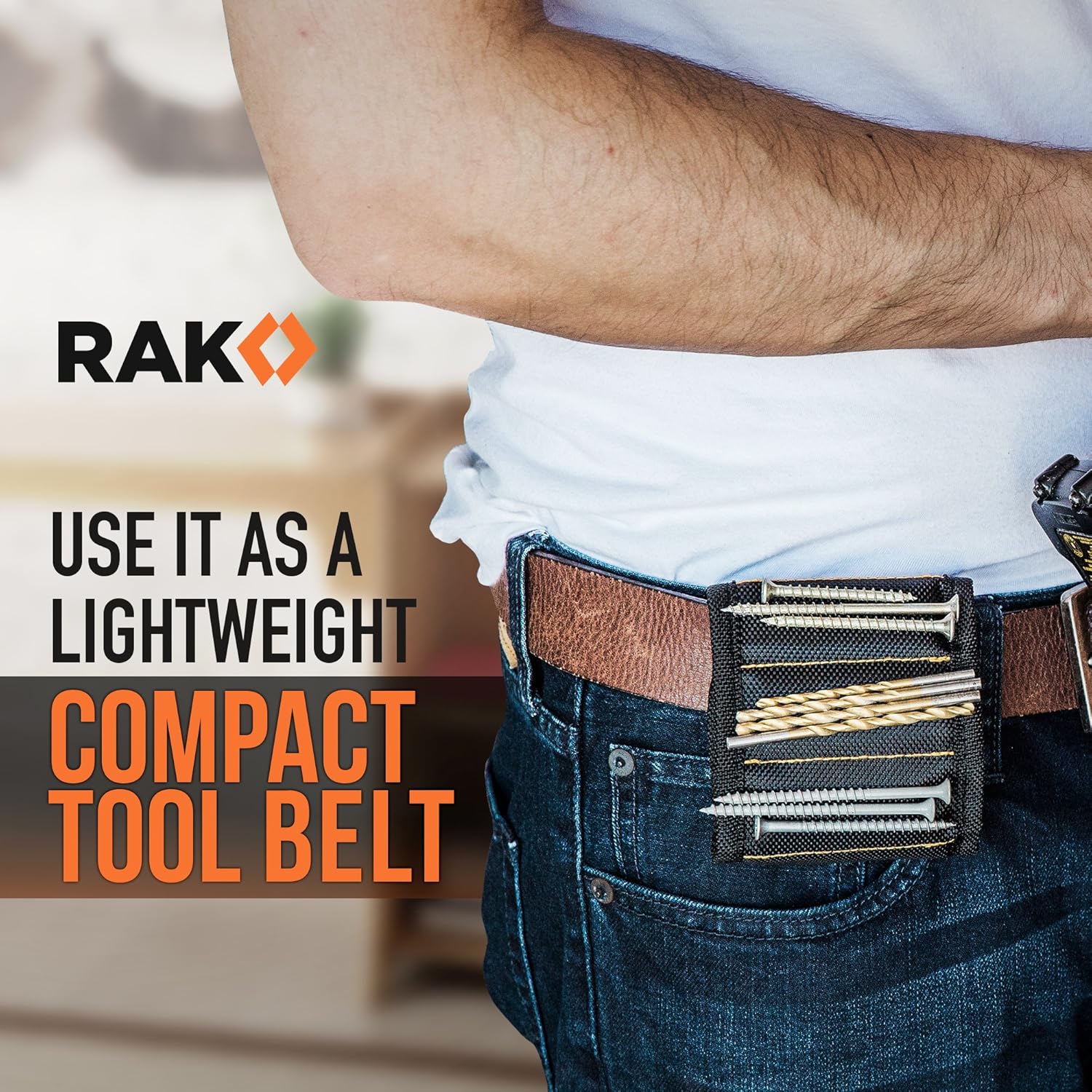 RAK Magnetic Wristband – Drop-Free Auto Repair Solution, Magnetic Wristband to Prevent Lost Fasteners