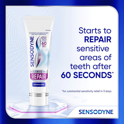 rapid 60-second activation forming a protective layer inside and over exposed sensitive areas