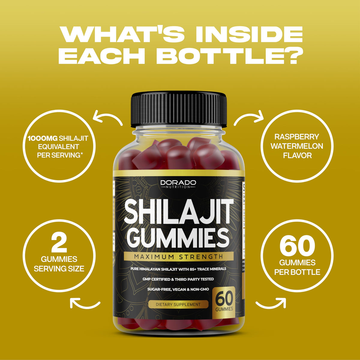 raspberry watermelon natural flavoring to mask traditional shilajit taste