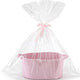 Bright Pink+Cellophane & Ribbon - 1 Pack