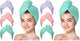 Pink, Purple, Green - 6 Pack - Large (Pack of 2)