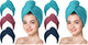 Plum,navy,aqua Green - Large (Pack of 2)