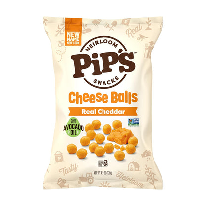 real cheddar cheese baked with heirloom corn and avocado oil