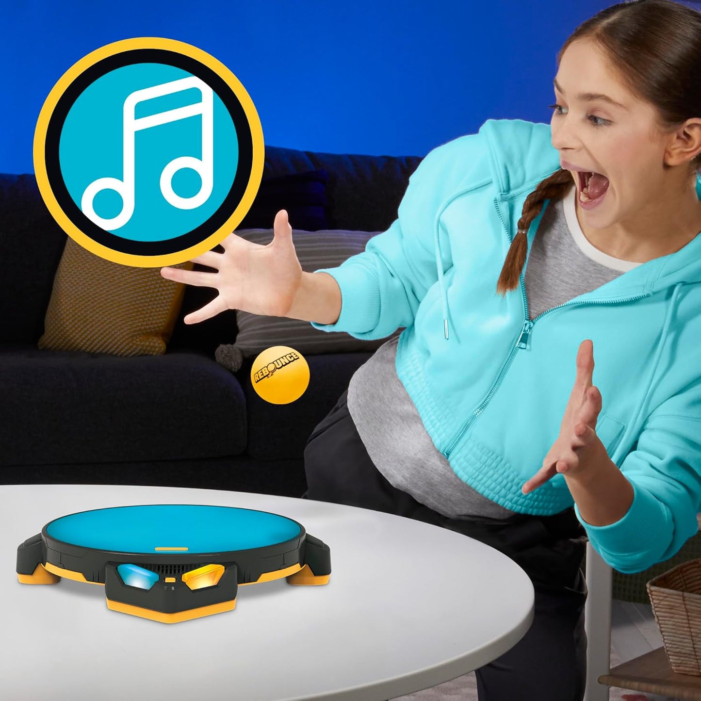 Rebounce Game | Top Birthday and Holiday Gift for Tweens and Teens Ages 8+ | Portable Electronic Bounce Game Under 10 Minutes of Fun