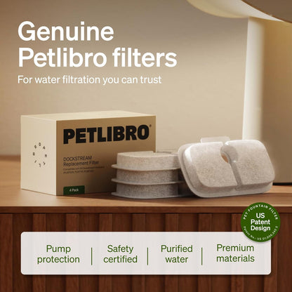 recommended 2-week replacement cycle, more frequent for multi-pet homes