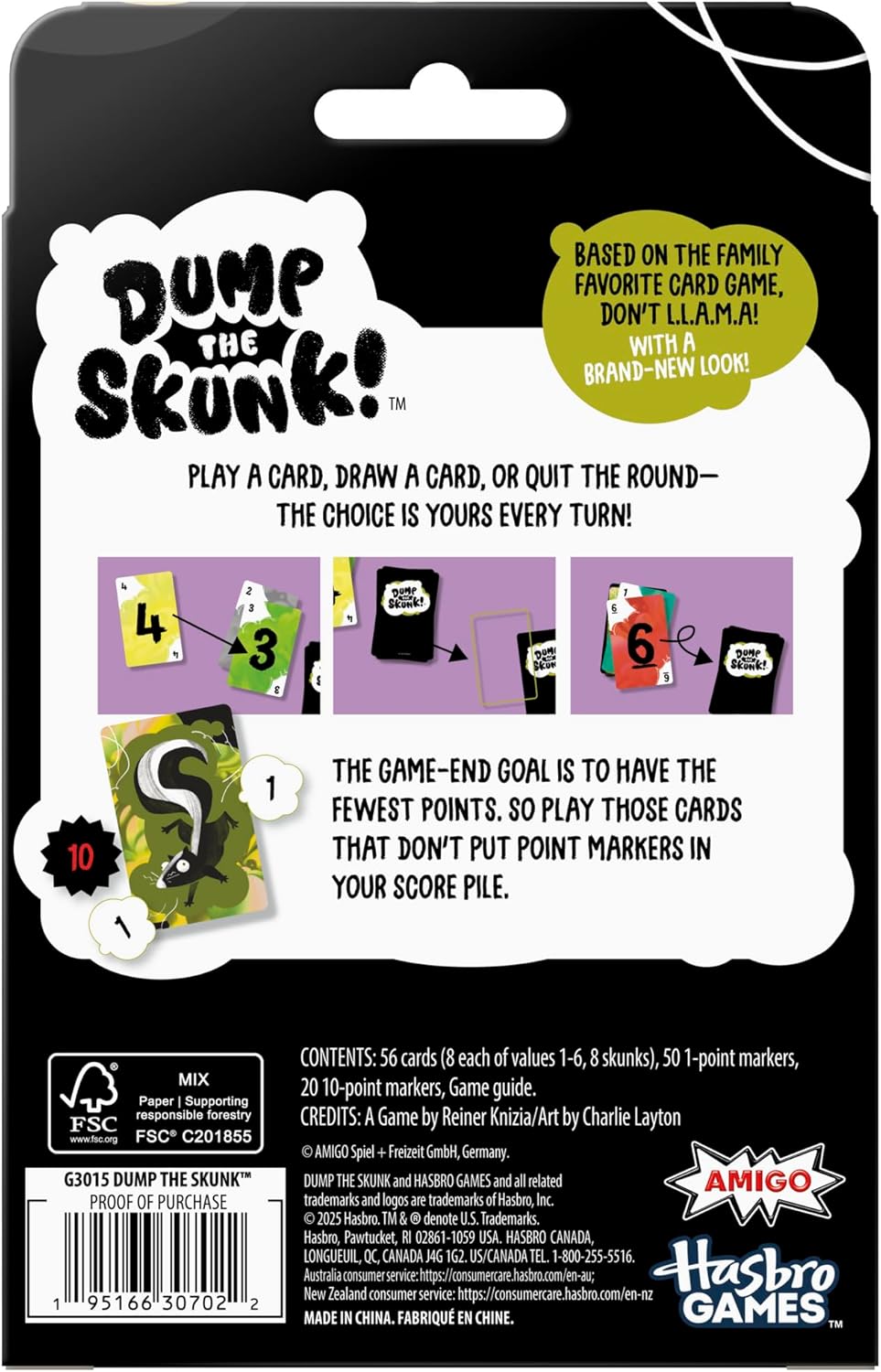 recommended for ages 7 and up, playable by 2 to 6 players