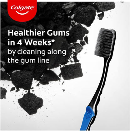 rectangular manual toothbrush head suited to adult mouth coverage