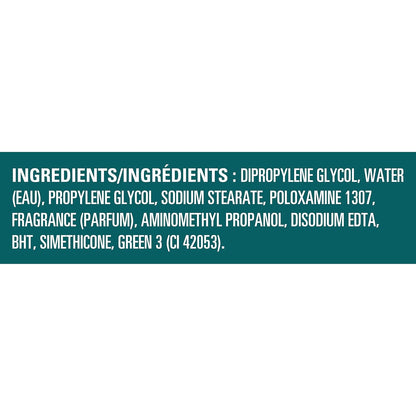recyclable deodorant and dry spray packaging