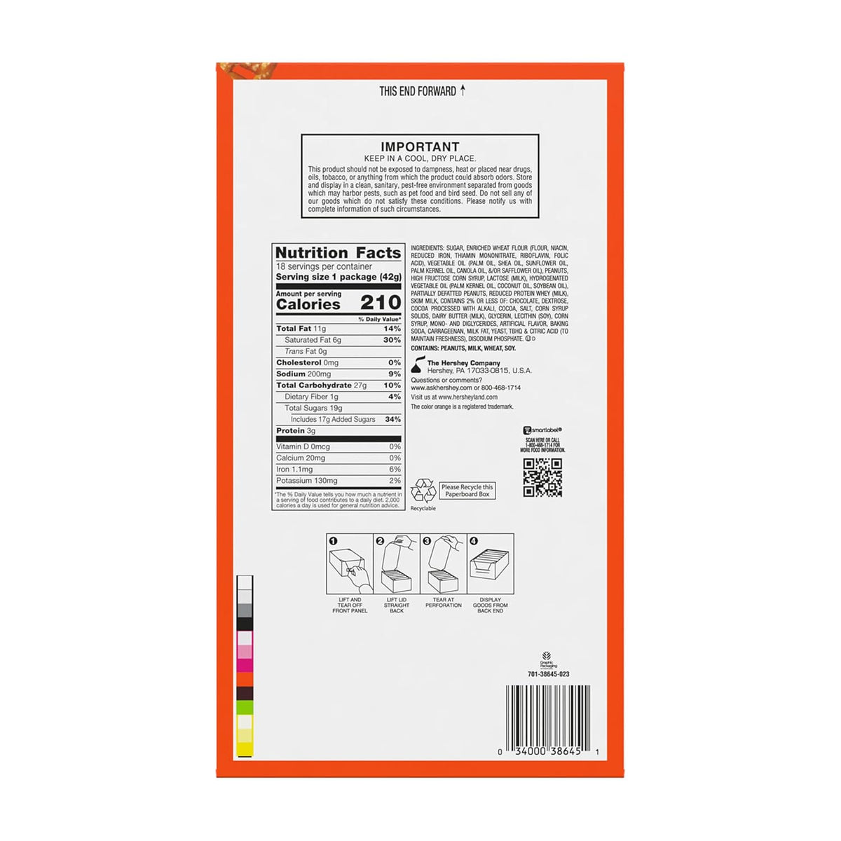 REESE'S TAKE 5 Pretzel Chocolate Bars – Birthday Party Favor Bag Filler, Bulk