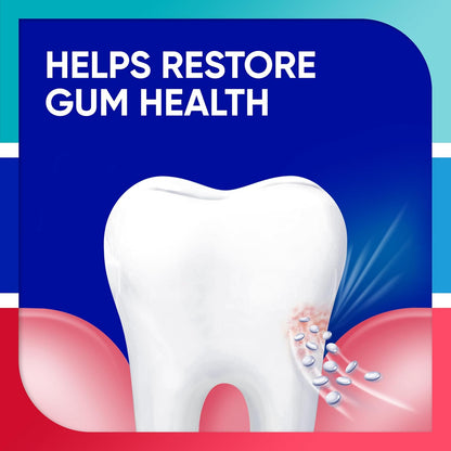 refreshing mint flavor with a gentle-on-gums finish