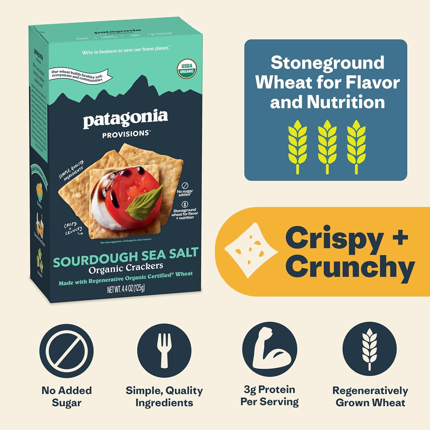 regenerative organic certified stoneground wheat sourced from known farmers