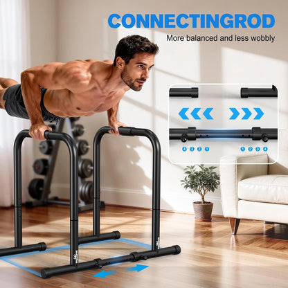 RELIFE REBUILD YOUR LIFE Clean-Design Calisthenics Bars for Less-Is-More Garage Gym Corner