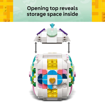 removable top that opens to reveal internal storage for small items