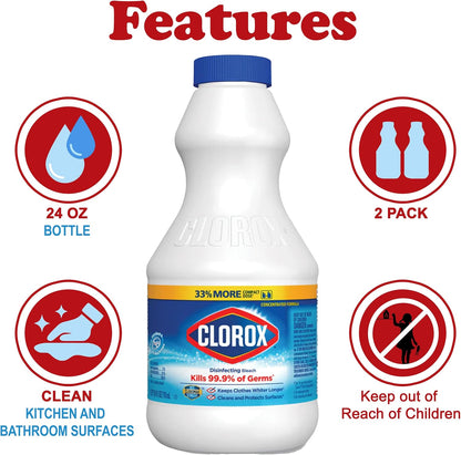 removes mold, mildew, and tough stains