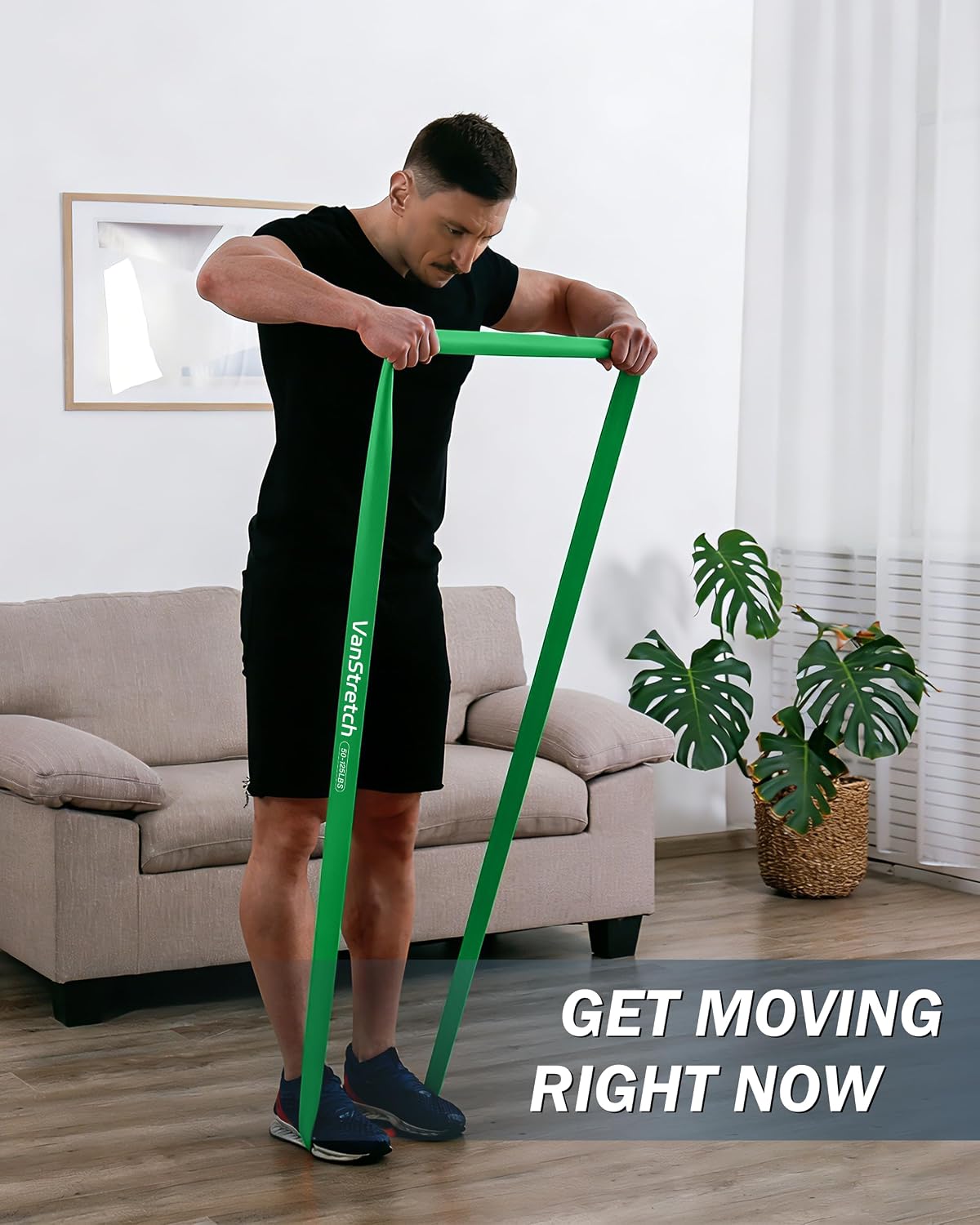 Resistance Bands for Working Out – Consistent Home Exercise Set for Building Daily Discipline and Routine