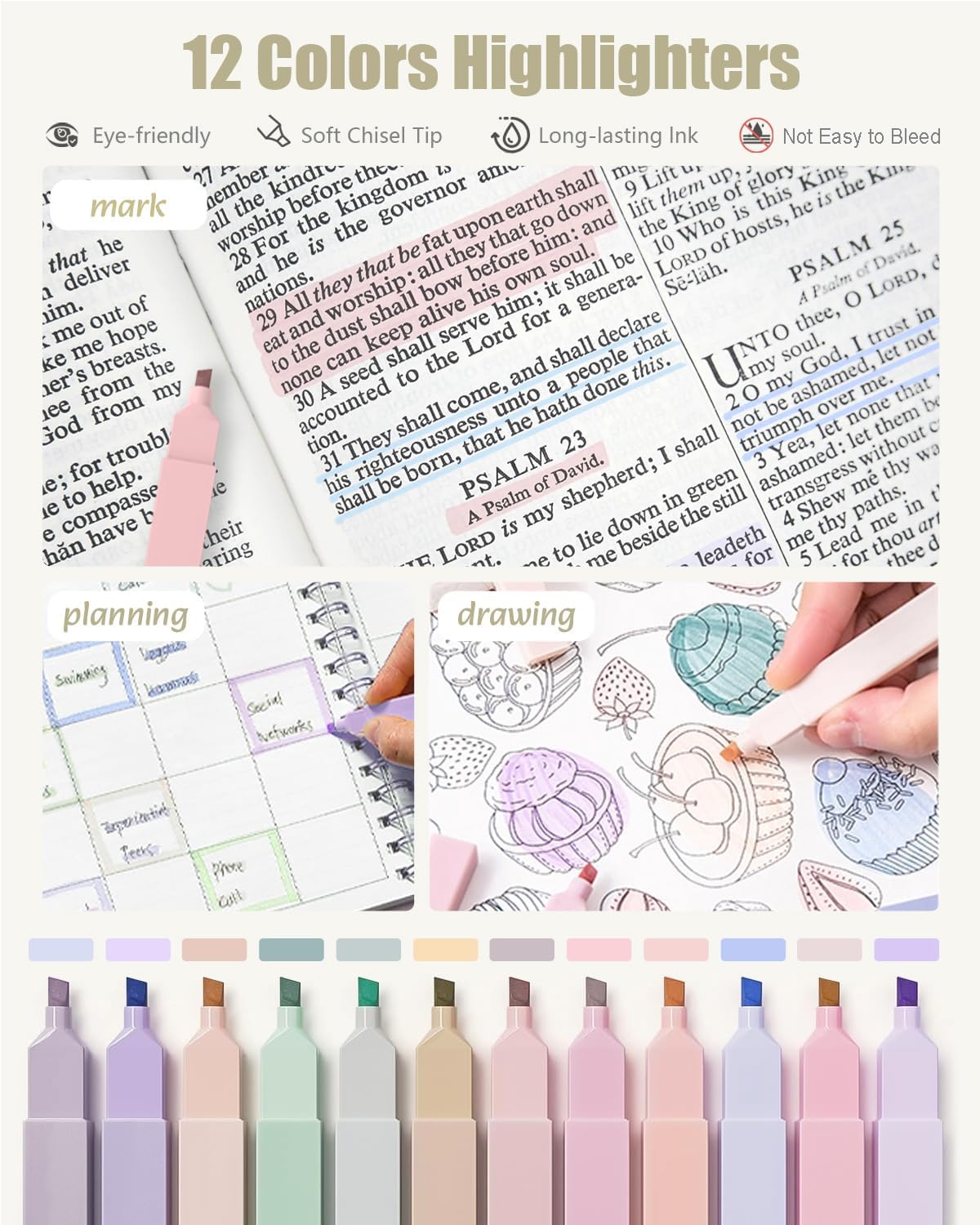 retractable fine-point gel pens with quick-drying, smudge-free black ink and pen clip to prevent paper damage