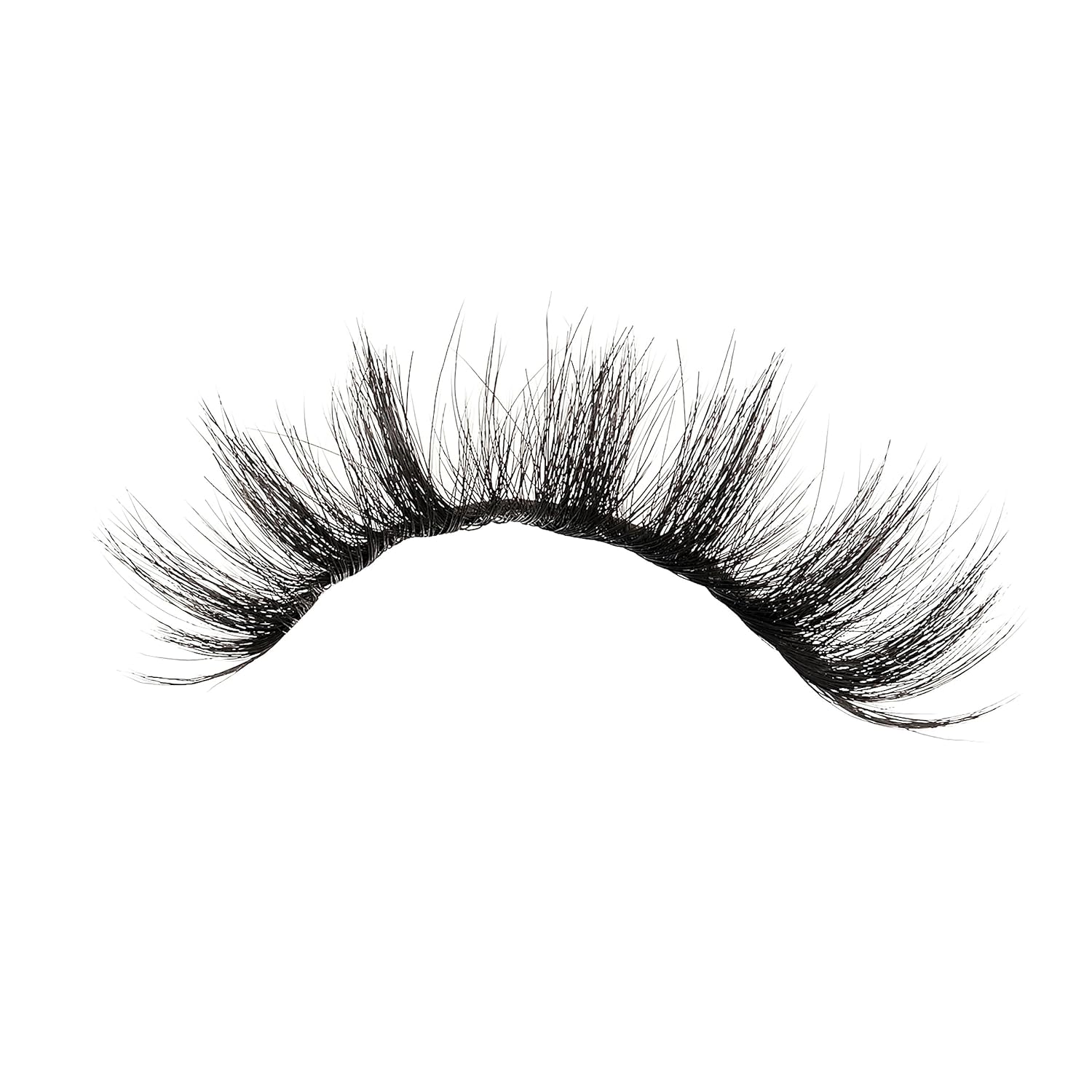 reusable cluster design compatible with kiss strip lash adhesive or glueliner