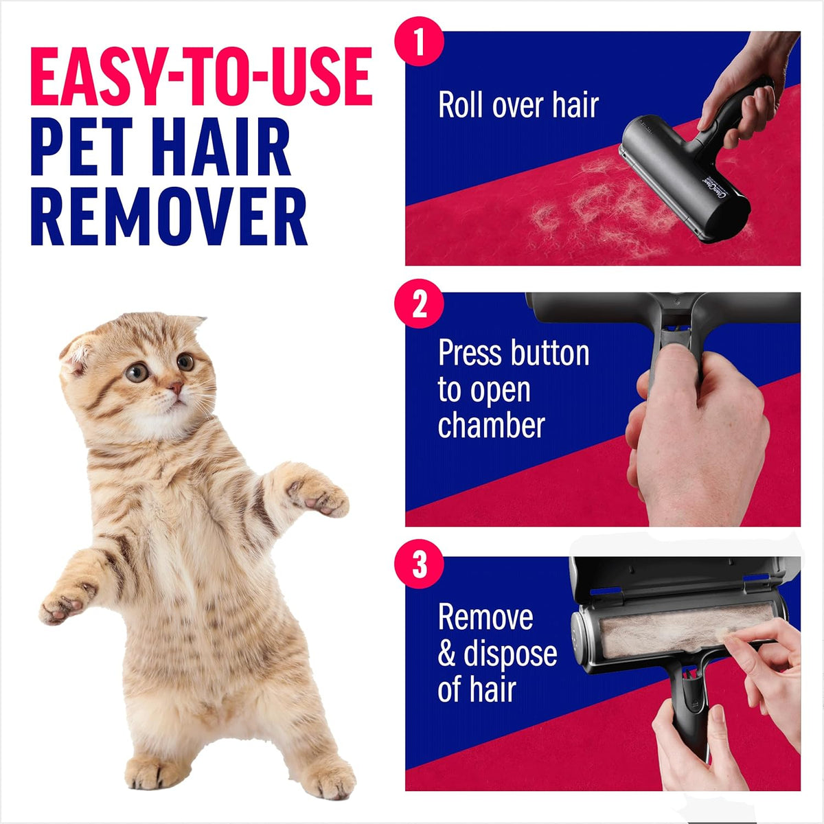 reusable design requiring no adhesive refills or replacement sheets
