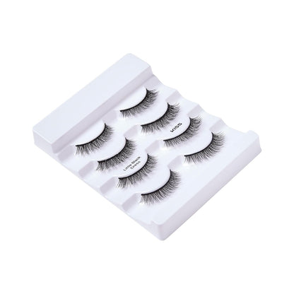 reusable strip lash construction (multiple wears per pair)