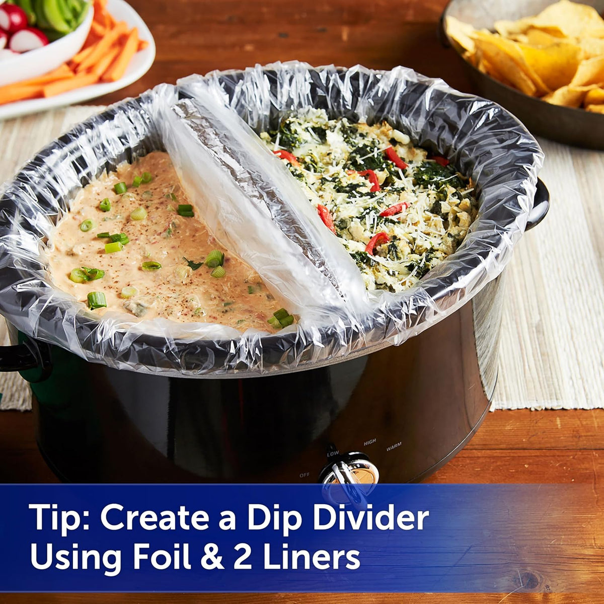 Reynolds Kitchens Slow Cooker Liners – Thoughtful Housewarming Gift for New Homeowners, 6ct