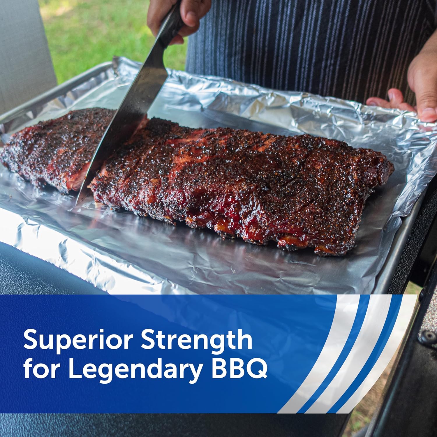 Reynolds Wrap Pitmaster's Choice Extra Thick Foil – Elevated Grilling Staple for High-End Outdoor Kitchens and Patio Suites