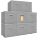 Gray - 13" x 13" x 13" - 8