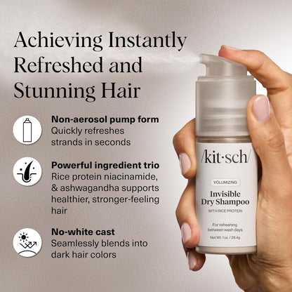 rice protein + niacinamide + ashwagandha scalp-nourishing blend