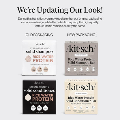rice water and rice protein active ingredients for repair, growth, and volume