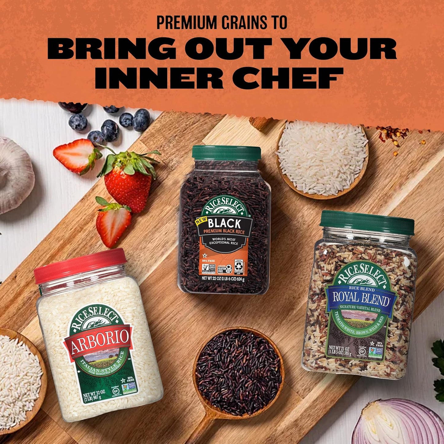 RiceSelect Black Rice — Gluten-Free Whole Grain for Family Lunchboxes and Dinners