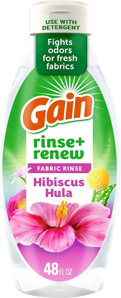 rinse-cycle additive formula that breaks down and rinses away odor-causing residue
