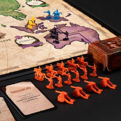 Risk Board Game – Holiday and Housewarming Present for Teens and Adults Who Love War Strategy Games