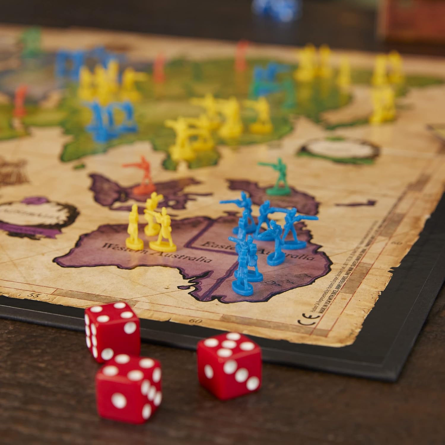 Risk Board Game – Holiday and Housewarming Present for Teens and Adults Who Love War Strategy Games