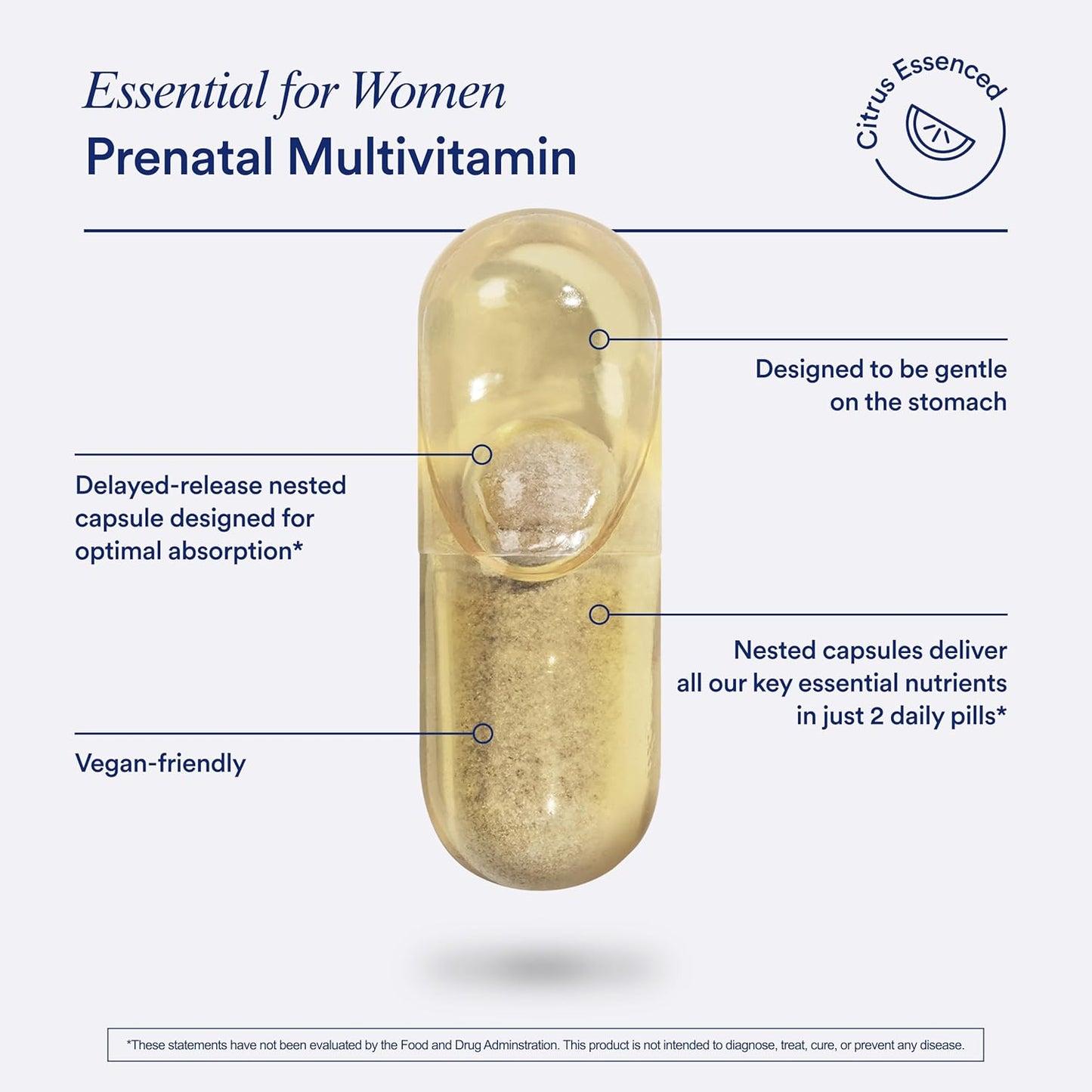 Ritual Bespoke Prenatal – Luxury Daily Capsule for Trying to Conceive, Third-Party Tested and Traceable Sourcing