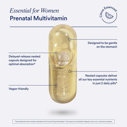 Ritual Bespoke Prenatal – Luxury Daily Capsule for Trying to Conceive, Third-Party Tested and Traceable Sourcing