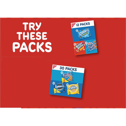 RITZ Bits Cheese and PB Sandwich Crackers – Kid-Friendly Pantry Snacks for Lunchboxes, Field Trips, and Playdates, 20-Count Variety Pack