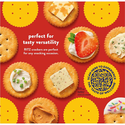 RITZ Original Crackers – Cholesterol-Free Snack for Balanced Lifestyle Pantries, 27.4 oz