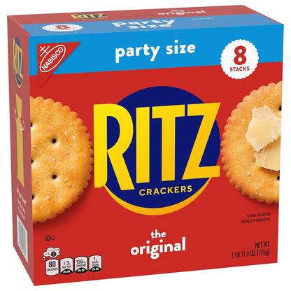 RITZ Original Crackers – Cholesterol-Free Snack for Balanced Lifestyle Pantries, 27.4 oz