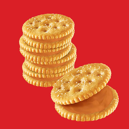 RITZ Peanut Butter Sandwich Crackers – Office Desk Drawer Snacks for Between-Meeting Fuel