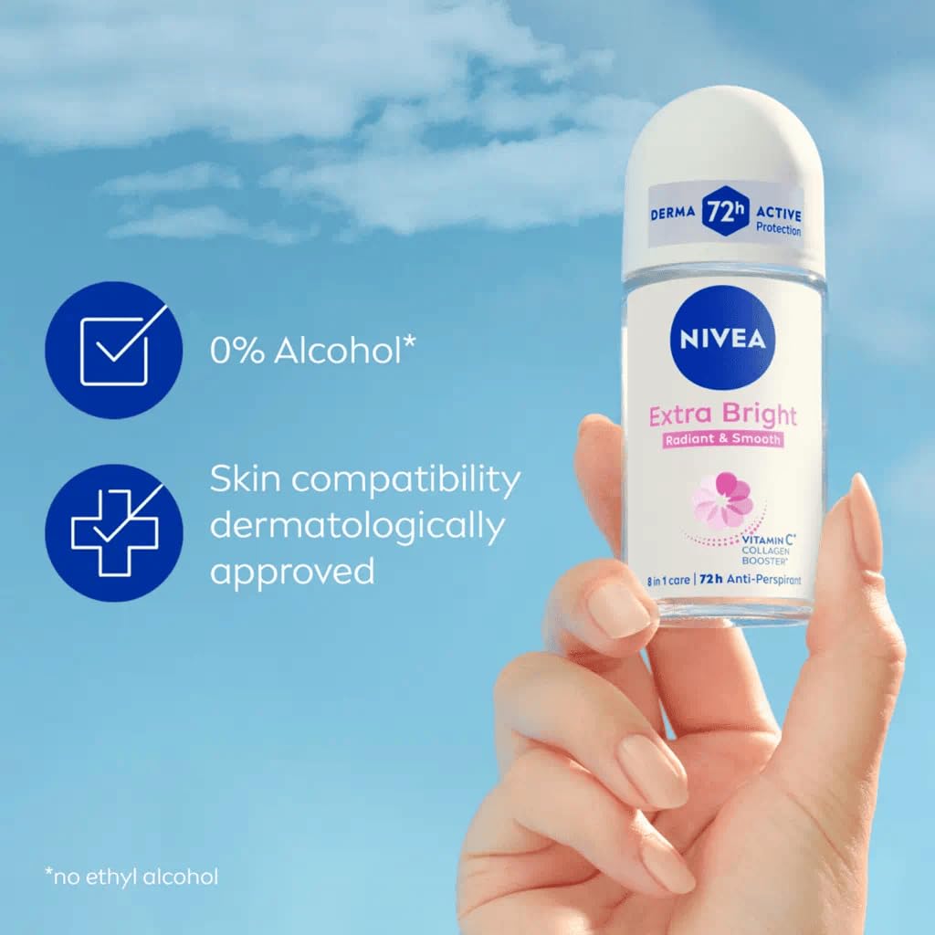 roll-on ball applicator for direct, mess-free underarm application