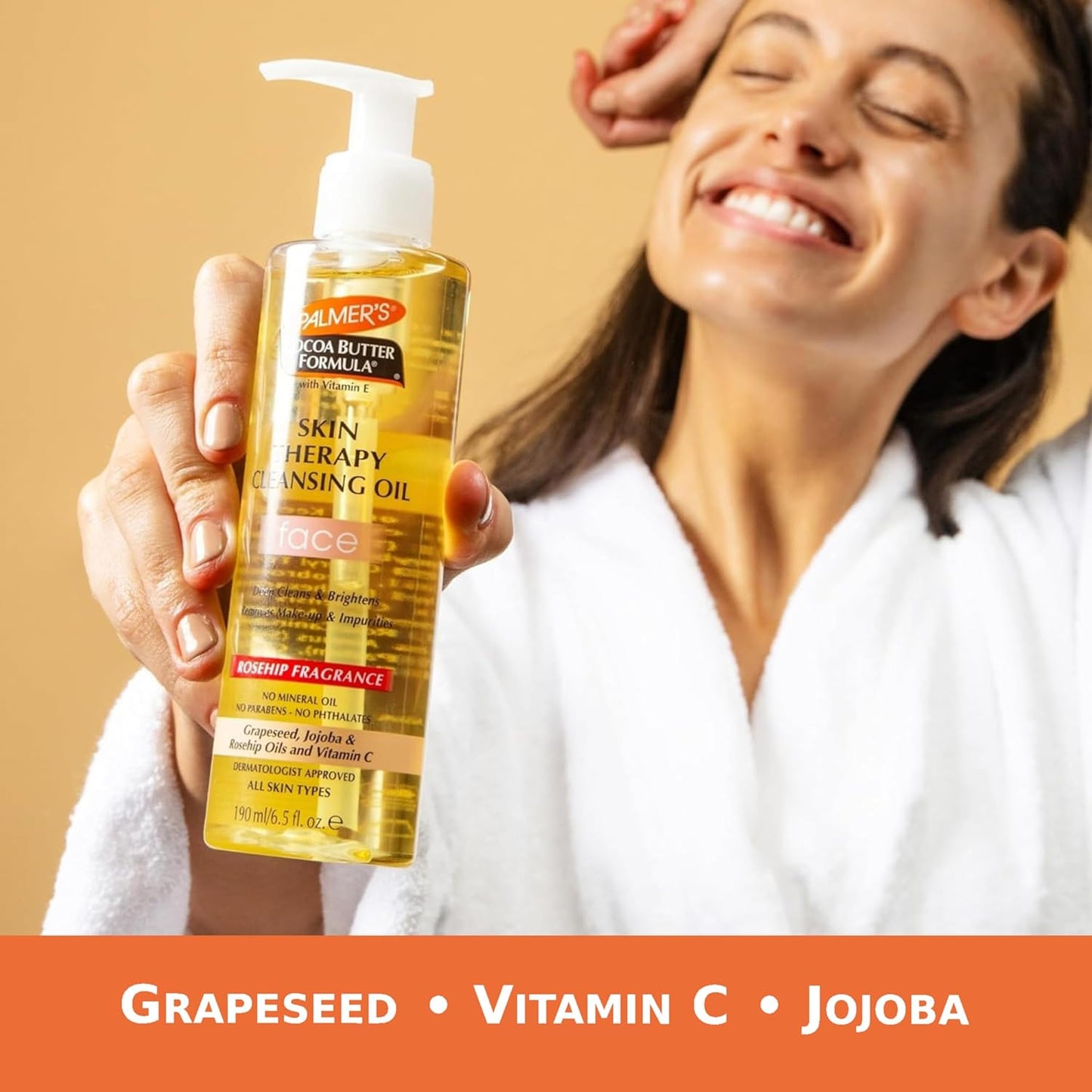 rosehip oil and vitamin c blend for brightening