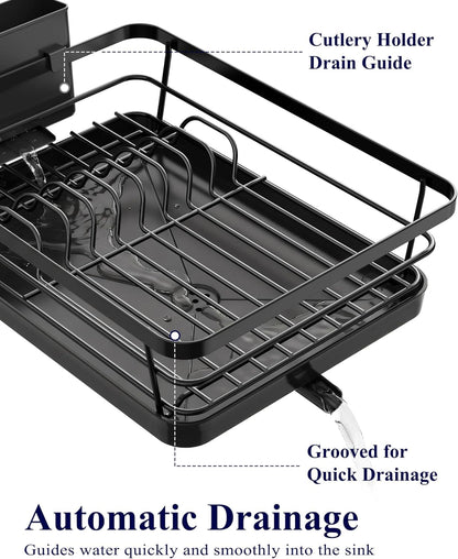 rotatable water outlet for flexible sink-side drainage