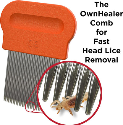 rounded tooth tips safe for sensitive scalps and children