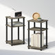 French Oak/Black - 2-Pack - 2