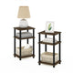 Columbia Walnut/Black - 3-Tier - 2