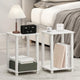 White/White - 2-Tier, Square Tubes - 2