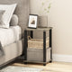 French Oak/Black - 2-Tier, Square Tubes - 1