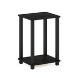 Furinno JUST Toolless 3-Tier Nightstand, Hallway Display Table for Elevated Home Aesthetic, Modern Design